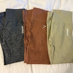 Gymshark Leggings Bundle of 3